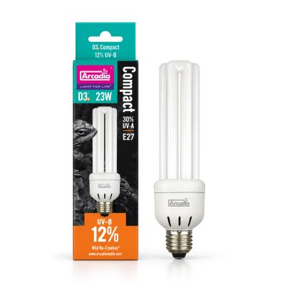 Arcadia D3+ Compact Lamp 12% UVB