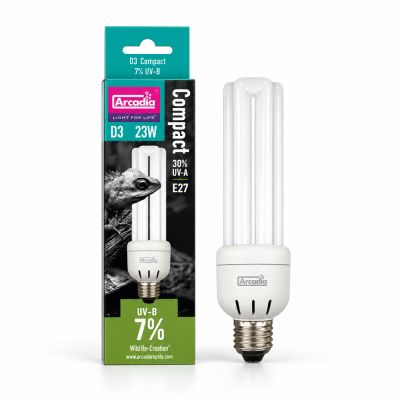 Arcadia D3 Compact Lamp 7% UVB