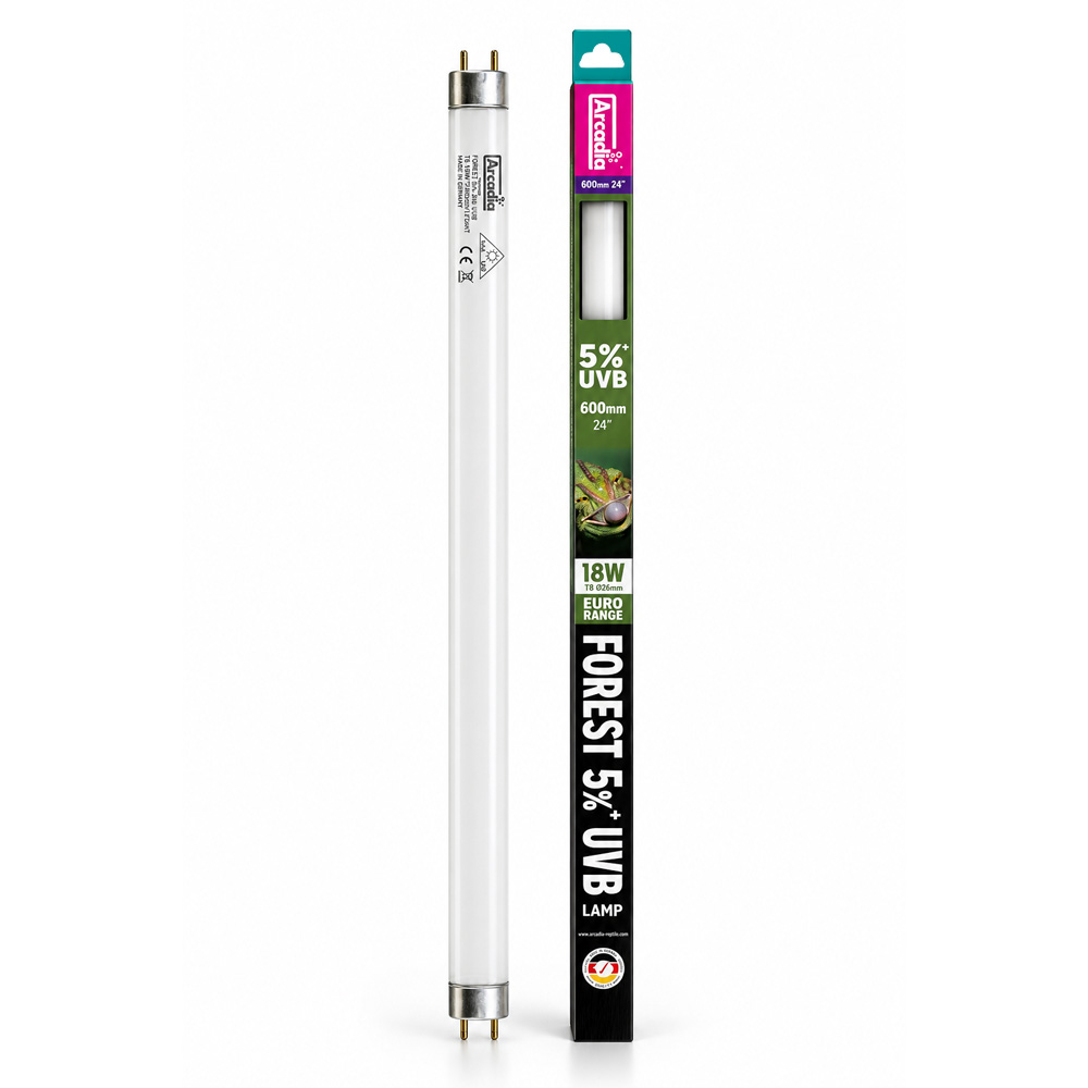 ARCADIA EURO-RANGE FOREST 5% UV T8 LAMP