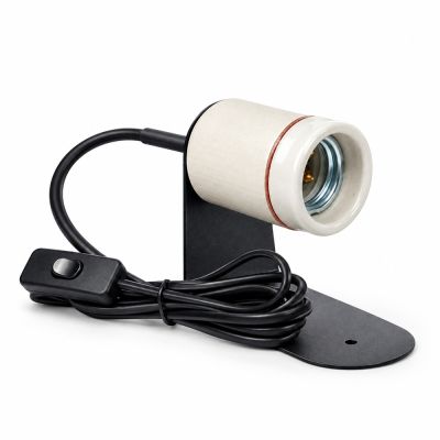 Arcadia Ceramic Lamp Holder with Bracket