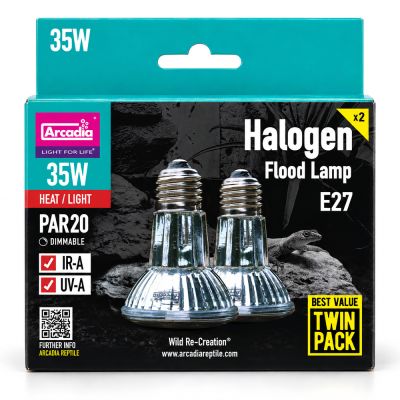 Arcadia Halogen Basking Spot 35W Twin Pack