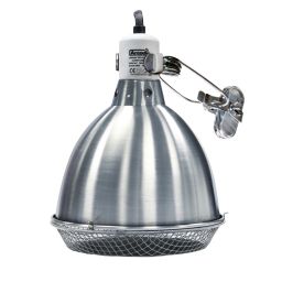 Arcadia Reflector with Clamp and Ceramic E27 Socket, Stainless Steel 02