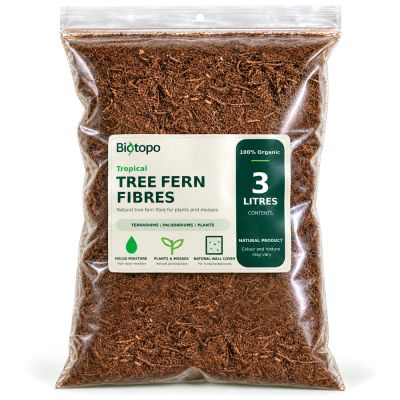 Biotopo tree fern litter for Terrariums
