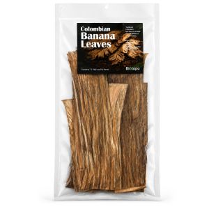 Colombian banana leaves