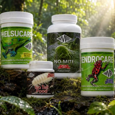 Dendrocare ampvirep dart frog supplements