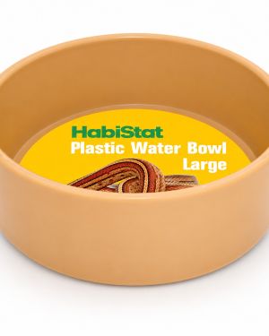 HabiStat Round Plastic Water Bowl