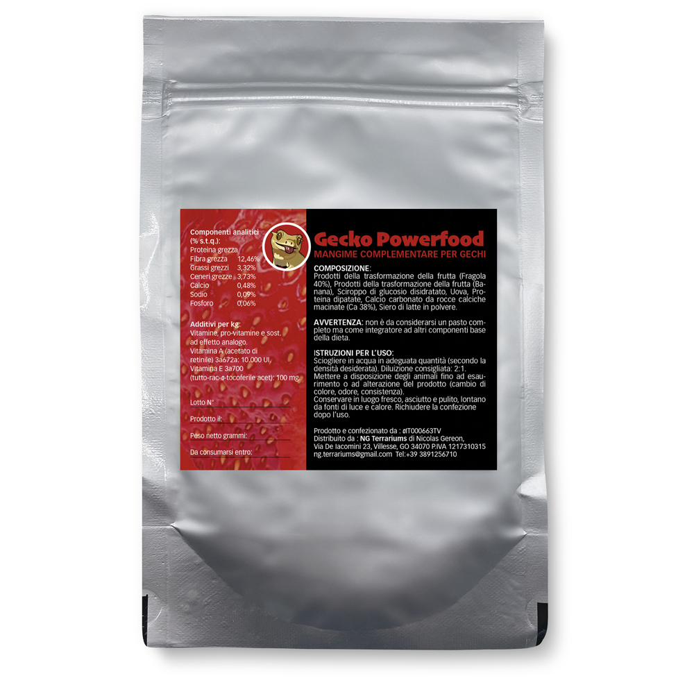 Gecko Powerfood Strawberry