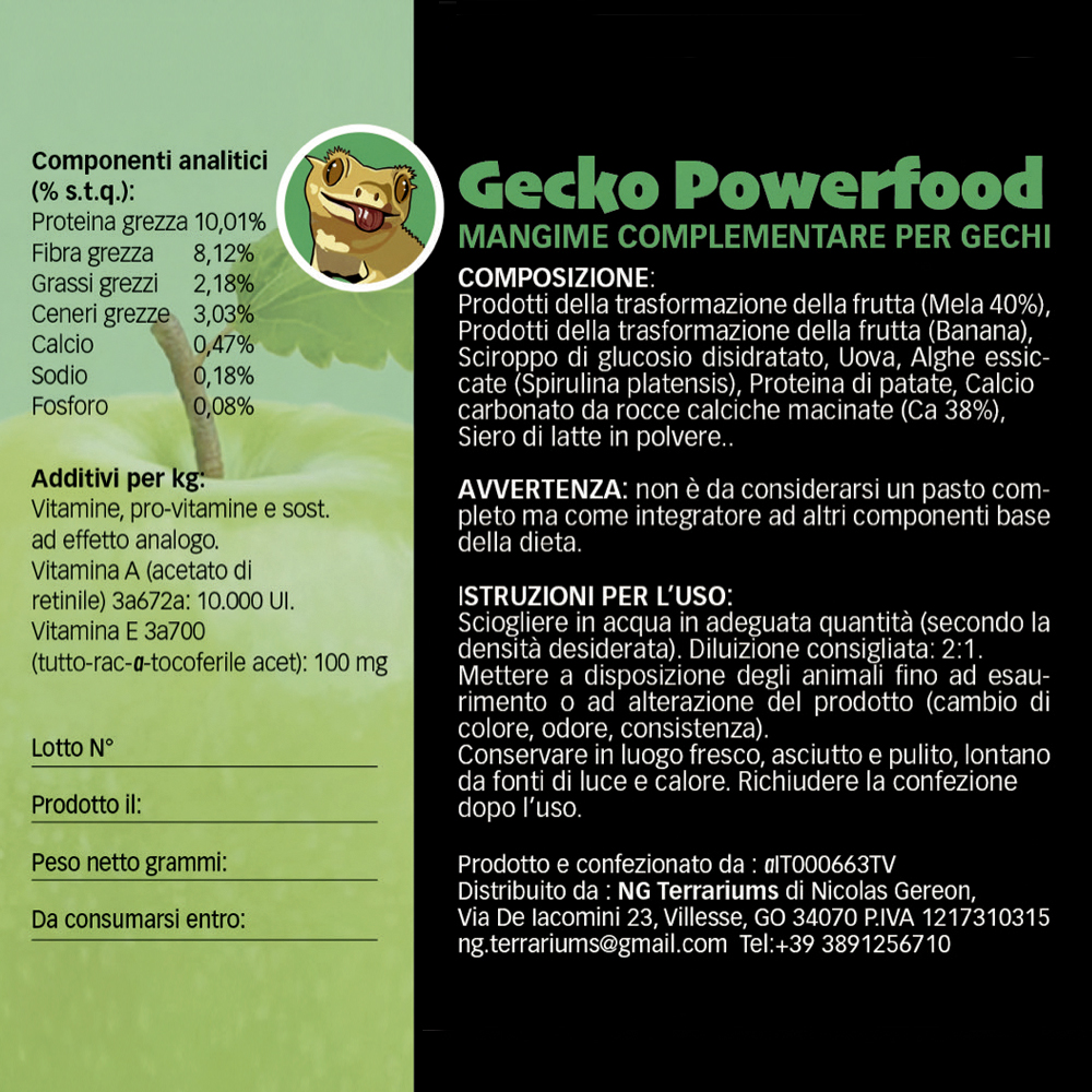 Gecko Powerfood Apple 2