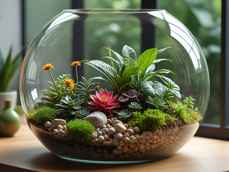 open terrarium